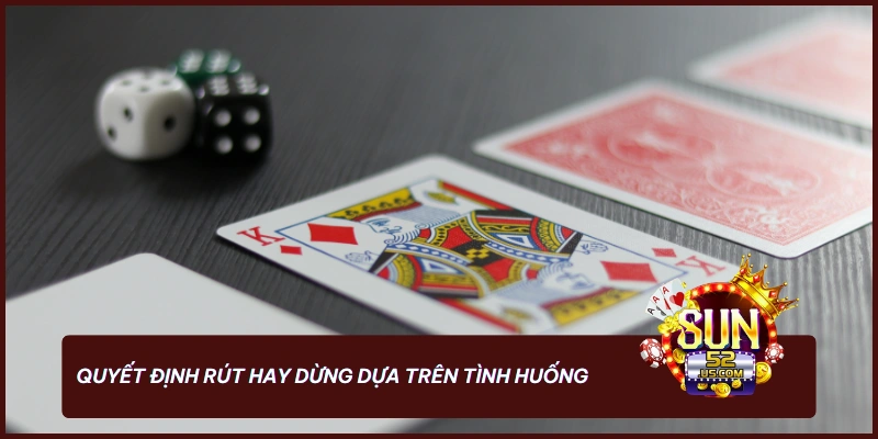 Bảng chiến thuật quyết định rút hay dừng bài trong xì dách